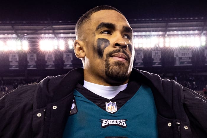 Philadelphia Eagles quarterback Jalen Hurts